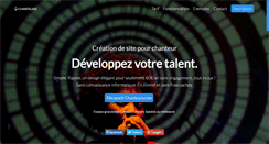 Desktop Screenshot of chanteurs.com